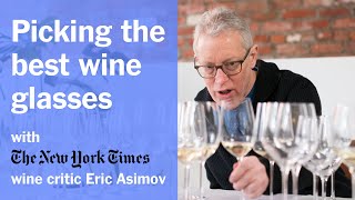 The Best Wine Glasses with New York Times Wine Critic Eric Asimov [upl. by Ssyla732]