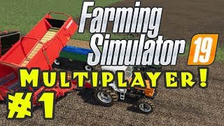 SETTING UP FELSBRUNN  Lets Play Farming Simulator 19  Episode 1 [upl. by Nivlag721]