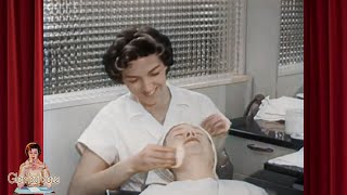 A Visit to a 1950s Beauty Salon Restored and Colorized [upl. by Nogaem]