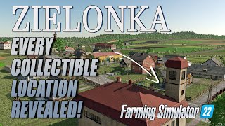 ZIELONKA  Every Collectible Location Revealed  FS22 Premium Expansion [upl. by Sergent505]