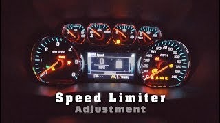 How to Raise Speed Limiter with HP Tuners [upl. by Lilithe514]