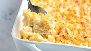 Perfect Baked Mac and Cheese Recipe [upl. by Wallford]