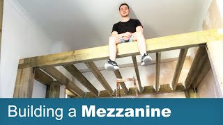 First Time Building a Mezzanine [upl. by Imoyaba206]