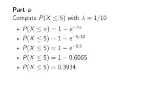 Introduction to Probability  Exponential Distribution [upl. by Cioban]