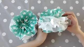 DIY bloemen vouwen van servetten [upl. by Francklin555]