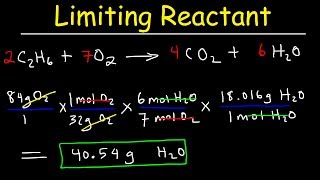 Limiting Reactant Practice Problems [upl. by Vasilis]