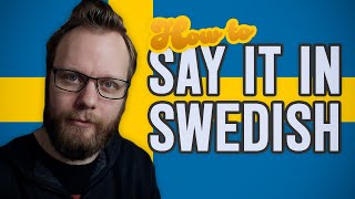 Swedish Pronunciation Rules [upl. by Greenman]