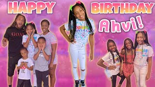 Ahvis 11th Birthday Celebration Vlog [upl. by Ardnuahsal]