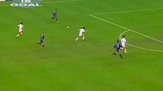 Goal Andres Mendoza AC Milan vs CLUB BRUGGE 22102003 [upl. by Relluf563]