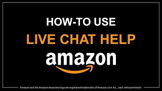 How to Use Live Chat Help on Amazon [upl. by Strickman]