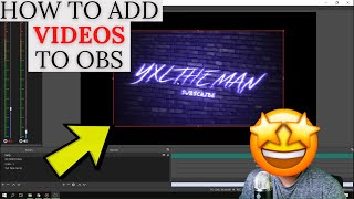 How To ADD MEDIA SOURCE In OBS STUDIO  How To ADD Videos Into OBS STUDIO [upl. by Kataway]