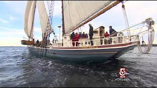 Your host to discovering the coast of Maine  Schooner Stephen Taber [upl. by Raddatz]