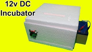 incubator for chicken eggs  12v incubator  manual incubator [upl. by Nibbs]