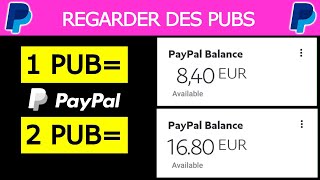 Gagner 840€ d’Argent Paypal PAR MINUTE pour REGARDER des publicités en 2021 ARGENT PAYPAL FACILE [upl. by Frisse]