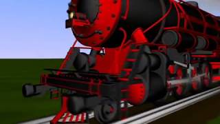 Steam Locomotive Animation [upl. by Goldenberg]