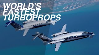 Top 5 Fastest Turboprops  Price amp Specs [upl. by Hendrick]