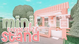 Mini Blush Cupcake Stand  Bloxburg Blush Speedbuilds  Bonnie Builds [upl. by Arlene]