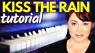 YIRUMA 이루마  Kiss The Rain Piano Tutorial [upl. by Roanne]