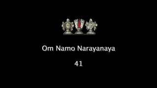 108 Om Namo Narayanaya Chanting Powerful Mantra 108 repetitions [upl. by Georgia]