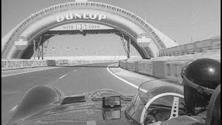 On Board with Mike Hawthorn at Le Mans 1956  Dtype Jaguar [upl. by Maxine]