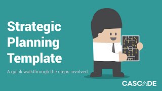 Strategic Planning Template Walkthrough [upl. by Tatum5]