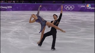 Madison HUBBELL Zachary DONOHUE SD Pyeongchang 2018 Olympics [upl. by Nessi]