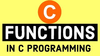 Learn Functions in C Programming with examples [upl. by Sirdi]