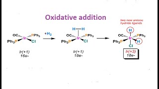 Oxidative addition reaction in Organometallic chemistry [upl. by Alletse]