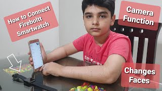 How To Connect Firebolt Smartwatch With Mobile Full Review India 🇮🇳 [upl. by Tybie475]