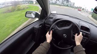 Opel Astra G 14 16V 2000  POV Drive [upl. by Camarata]