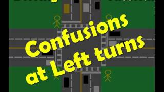 LEFT TURN CONFUSIONS Simplified  ROAD TEST  Toronto Drivers [upl. by Iaht618]