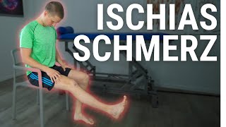 Ischiasnerv Schmerzen  Nerven Mobilisation zum Mitmachen [upl. by Ahsiyk443]