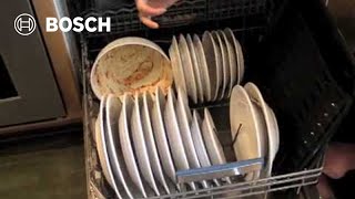 How To Load A Dishwasher Bosch Dishwasher Tip 1 [upl. by Inahpit399]