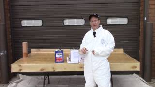 How to Fiberglass a Deck [upl. by Welby]