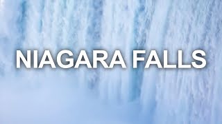 Large Waterfall 10 Hours  Niagara Falls  Relaxing Nature Sounds [upl. by Nnaitak300]