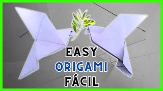 ⩥ Origami de la PALOMA 🕊️ [upl. by Itsim640]