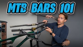 Mountain Bike Handlebars Buyers Guide Carbon vs Alloy Width Rise amp Sweep [upl. by Ateloj346]