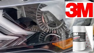 How to install 3M Paint Protection Film on your headlights for 15 at home [upl. by Laurance]