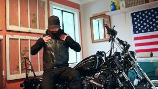 Every Biker Should Own This Vest  Pure Leather Motorcycle Vest [upl. by Cirdla]