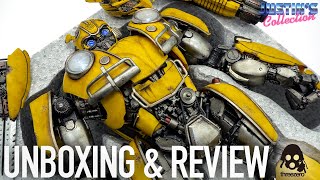 Transformers Bumblebee Threezero Premium Scale Unboxing amp Review [upl. by Eruot]