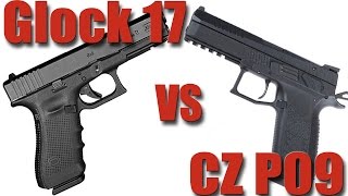 Glock 17 vs CZ P09 Full Review 9mm Showdown [upl. by Eraste934]