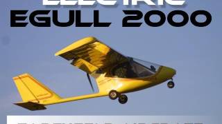 e Gull 2000 Earthstar Aircrafts eGull 2000 battery powered ultralight aircraft [upl. by Ardehs]