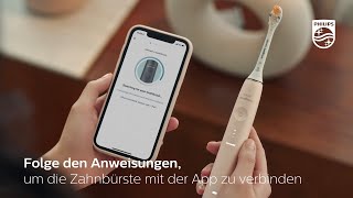 Philips Sonicare 9900 Prestige  So verwendest du deine Sonicare App [upl. by Gayleen753]