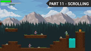 PyGame Scrolling Shooter Game Beginner Tutorial in Python  PART 11  Screen Scrolling [upl. by Cibis]