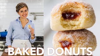 How To Make Baked Donuts Recipe Filled With Jam [upl. by Westerfield59]