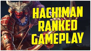 HACHIMAN RANKED GAMEPLAY SMITE S10 [upl. by Isleana979]