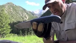 Mountain Testing Bradford Guardian Fixed Blade [upl. by Yt]