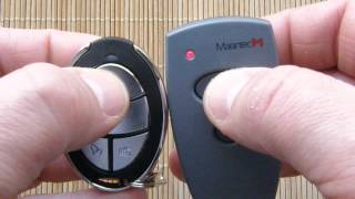 Marantec 8683MHz remote cloning procedure [upl. by Bridwell159]