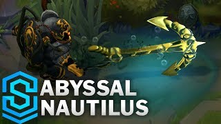 Abyssal Nautilus 2020 Skin Spotlight  League of Legends [upl. by Dnomayd]