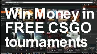 Free CSGO Pro Tournament Website  How to Use Faceitcom [upl. by Corinne589]